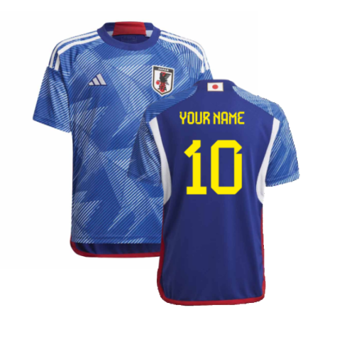 2022-2023 Japan Home Shirt (Kids) (Your Name)