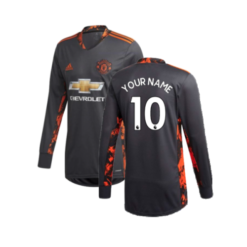 2020-2021 Man Utd Home Goalkeeper Shirt (Your Name)