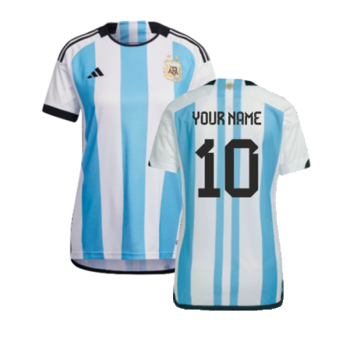 2022-2023 Argentina Home Shirt (Ladies) (Your Name)