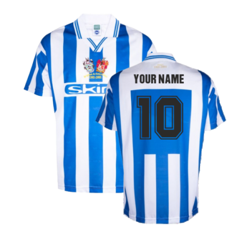 Brighton Hove Albion 2001 Centenary Shirt (Your Name)