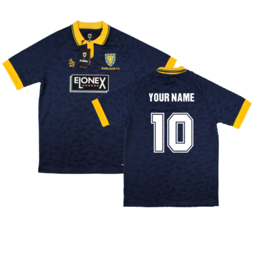 Wimbledon FC 1994 - 95 Retro Football Shirt (Your Name)