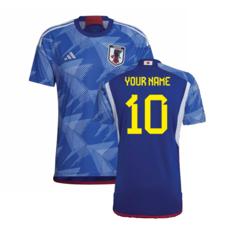 2022-2023 Japan Home Shirt (Your Name)