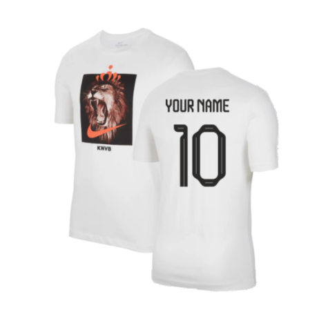 2022-2023 Holland Graphic Tee (White) (Your Name)