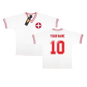 Switzerland 1970s Retro Football Shirt (White)