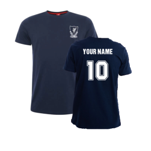 Liverpool 1988-1989 Crest Tee (Navy)