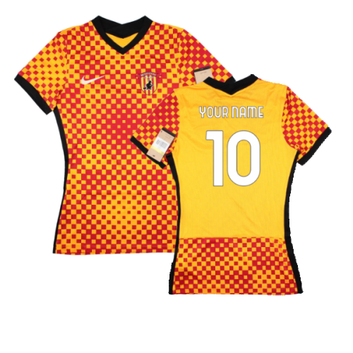 2021-2022 Benevento Calcio Home Shirt (Slim Fit) (Your Name)