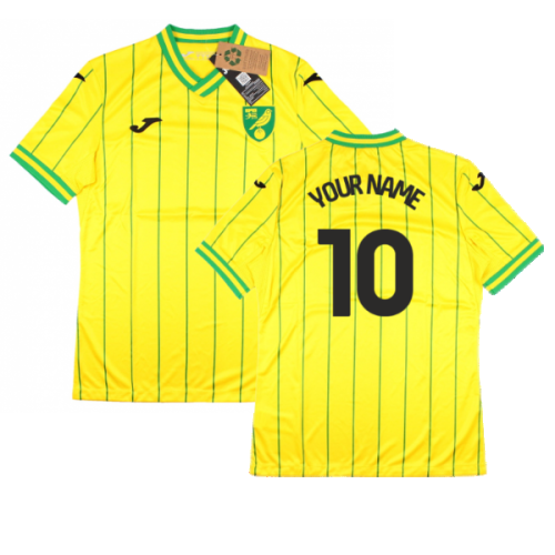 2022-2023 Norwich Home Shirt (Kids) (Your Name)