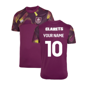 2022-2023 Burnley Warm Up Jersey (Purple Potion)