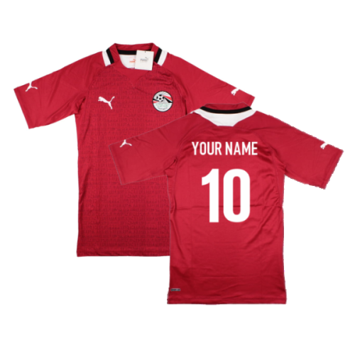 2012-2013 Egypt Home Player Issue Shirt (Your Name)