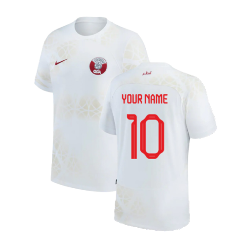 2022-2023 Qatar Away Shirt (Your Name)