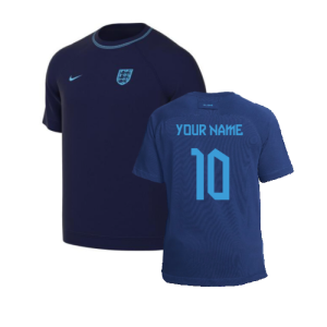 2022-2023 England Travel Top (Navy) (Your Name)