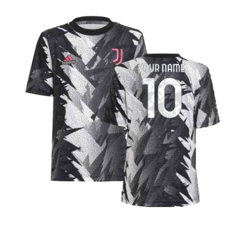 2022-2023 Juventus Pre-Match Shirt (Kids) (Your Name)