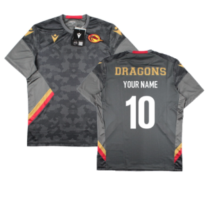 2022-2023 Catalan Dragons Training Poly Shirt (Metal)