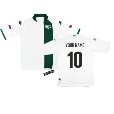 2004-2005 Slovenia Home Shirt (Your Name)