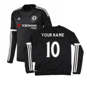 2015-2016 Chelsea Long Sleeve Third Shirt (Kids) (Your Name)