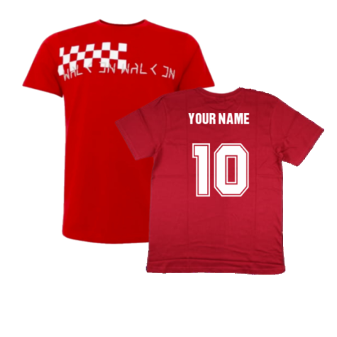 Liverpool Walk On Tee (Red) (Your Name)