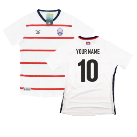 2018-2019 Cambodia Away Authentic Shirt (Your Name)