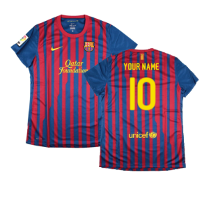 2011-2012 Barcelona Home Shirt (Ladies)