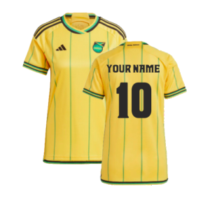 2023-2024 Jamaica Home Shirt (Ladies) (Your Name)