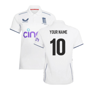 2023 England Test Replica Short Sleeve Jersey (Womens)