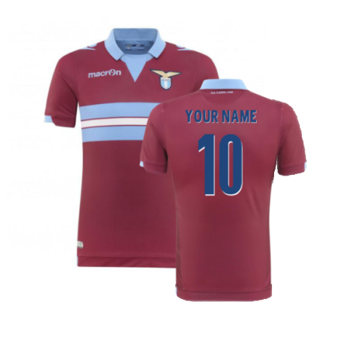 2014-2015 Lazio Authentic Away Shirt (Your Name)