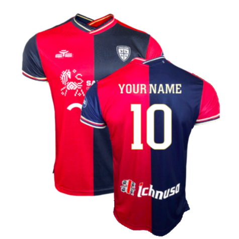 2022-2023 Cagliari Home Shirt (Your Name)