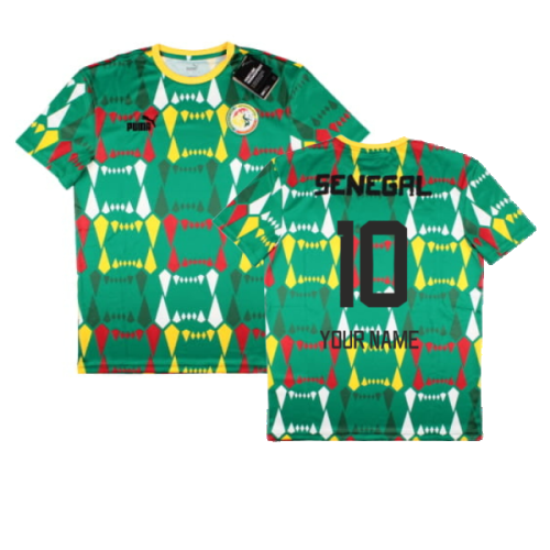 2023-2024 Senegal FtblCulture Jersey (Green) (Your Name)