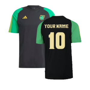 2023-2024 Jamaica Core Tee (Black) (Your Name)