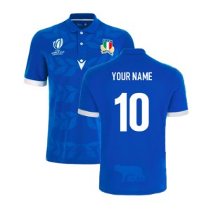 Italy RWC 2023 Home Cotton Rugby Shirt