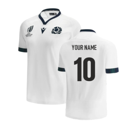 Scotland RWC 2023 Away Replica Rugby Shirt (Your Name)