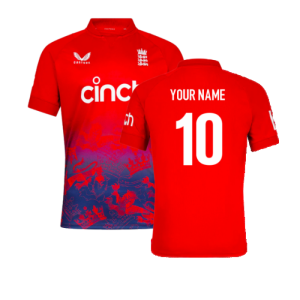 2023-2024 England T20 Replica Short Sleeve Jersey (Kids)