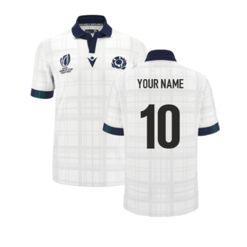 Scotland RWC 2023 Away Cotton Rugby Shirt (Your Name)