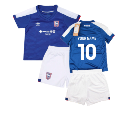 2023-2024 Ipswich Town Home Mini Kit (Your Name)