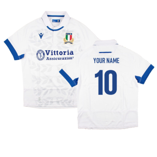 2023-2024 Italy Rugby Away Poly Replica Shirt (Your Name)