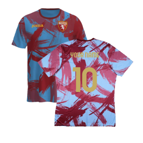 2023-2024 Torino Pre-Match Training Shirt (Your Name)