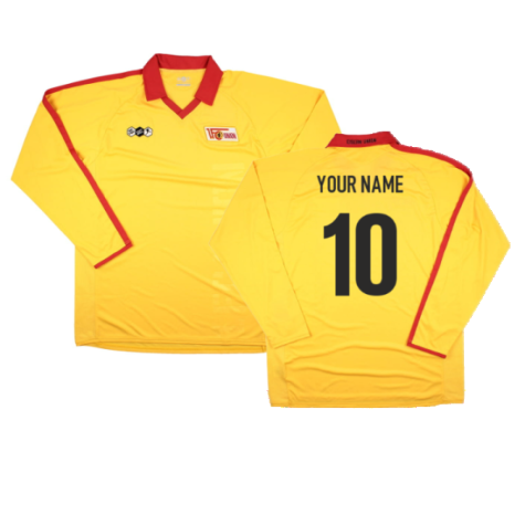 2008-2009 Union Berlin Long Sleeve Third Shirt (Your Name)
