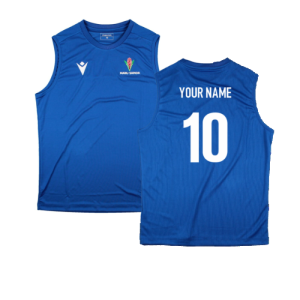 2023-2024 Samoa Rugby Sleeveless Training Jersey (Royal)