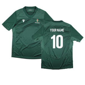 2023-2024 Samoa Rugby Training Jersey (Green)