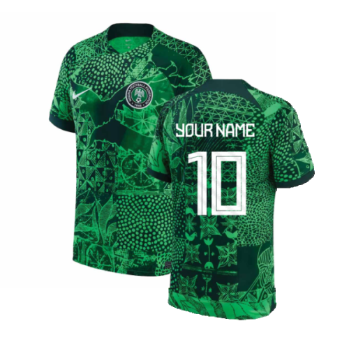 2022-2023 Nigeria Home Shirt (Your Name)