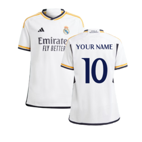 2023-2024 Real Madrid Home Shirt (Kids) (Your Name)