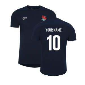 2023-2024 England Rugby Presentation Tee (Navy Blazer)