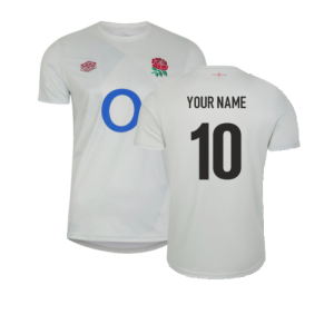 2023-2024 England Rugby Warm Up Jersey (Foggy Dew)