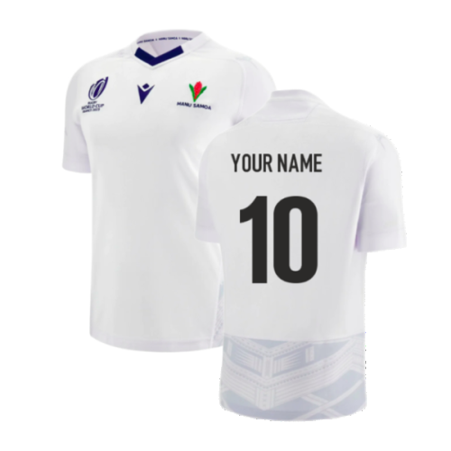 Samoa RWC 2023 Away Replica Rugby Shirt (Your Name)