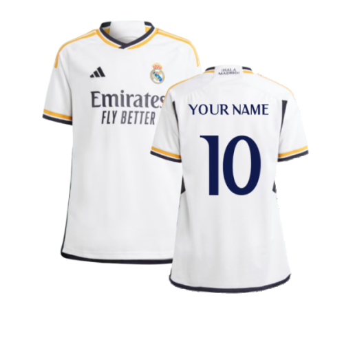 2023-2024 Real Madrid Home Shirt (Kids) (Your Name)