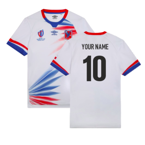 2023 Chile RWC Rugby Away Shirt (Your Name)