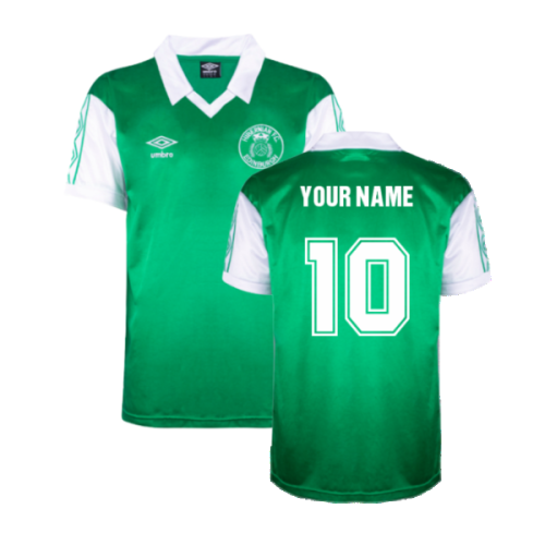 Hibernian 1980 Home Retro Football Shirt (Your Name)