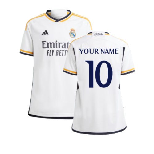 2023-2024 Real Madrid Home Shirt (Kids) (Your Name)