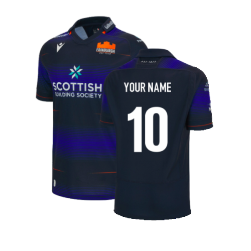 2023-2024 Edinburgh Rugby Home Shirt (Your Name)