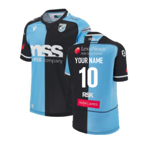 2023-2024 Cardiff Blues Home Rugby Shirt (Your Name)