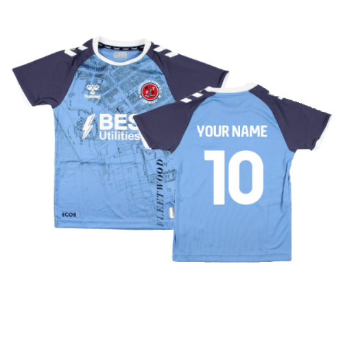 2022-2023 Fleetwood Town Away Shirt (Kids) (Your Name)